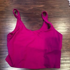 Lululemon Align tank Raspberry color